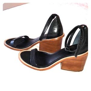 Tibi block heel sandal